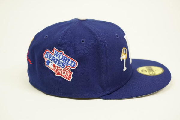 NEW ERA - Accessories - LA Dodgers Side Split Fitted - Royal/White - Nohble