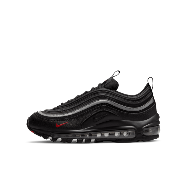 Nike Boy GS Air Max 97 Black Sport Red Nohble