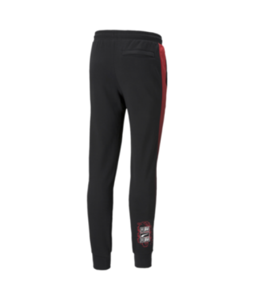 PUMA - Men - Hoops T7 Pant - Black/Red