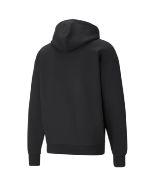 PUMA - Men - Luxe Graphic Pullover Hoodie - Black/Gold