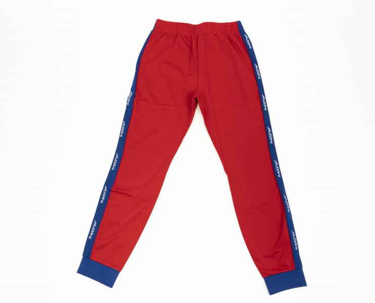 Lacoste - Men - Tricot Side Tape Jogger - Red/Blue – Nohble