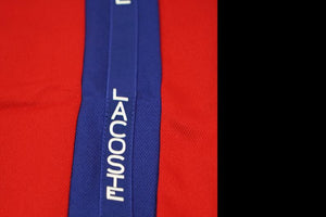 Lacoste - Men - Tricot Side Tape Jogger - Red/Blue
