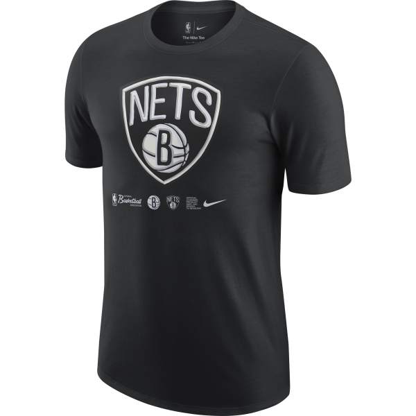 Nike - Men - Brooklyn Nets Certified Logo Tee - Black