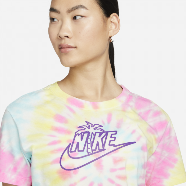 Nike tie dye crop top top