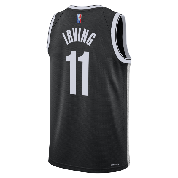 Nike - Men - Kyrie Irving Nets Swingman Jersey - Black