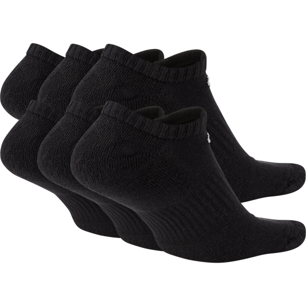 Nike - Accessories - Everyday Ankle Socks 6PK - Black/White