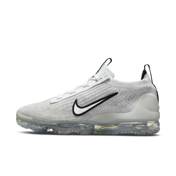 Nike Men Air Vapormax 2021 FK White Black Nohble