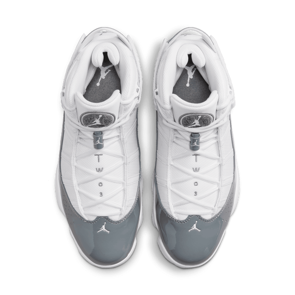 Jordan - Men - 6 Rings - White/Cool Grey