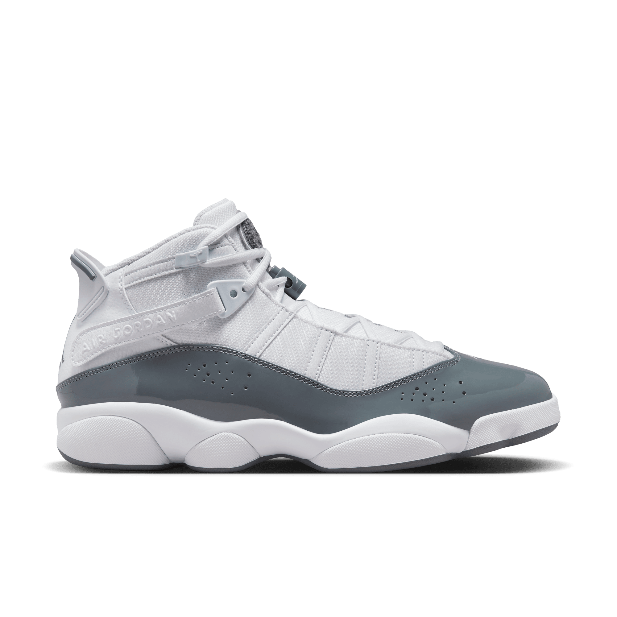 Jordan Men 6 Rings White Cool Grey