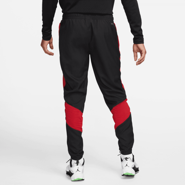 Jordan - Men - Dri-FIT Woven Pants - Black/Gym Red
