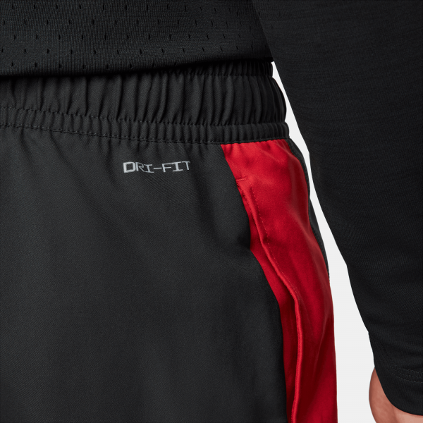 Jordan - Men - Dri-FIT Woven Pants - Black/Gym Red