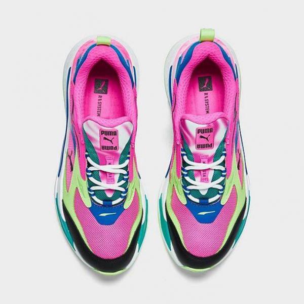 Black pink and green pumas Clearance