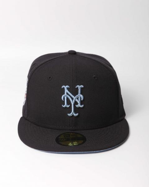 NEW ERA - Accessories - NY Mets 2000 WS Custom Fitted - Navy/Sky Blue