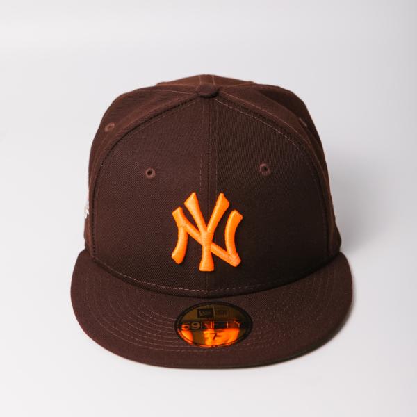 NEW ERA - Accessories - NY Yankees 1999 WS Custom Fitted - Wood/Orange