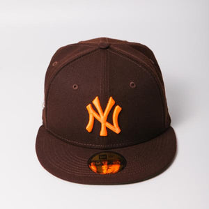 NEW ERA - Accessories - NY Yankees 1999 WS Custom Fitted - Wood/Orange
