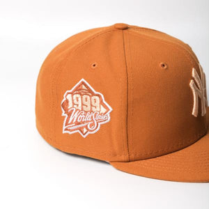 NEW ERA - Accessories - NY Yankees 1999 WS Custom Fitted - Orange/Peach