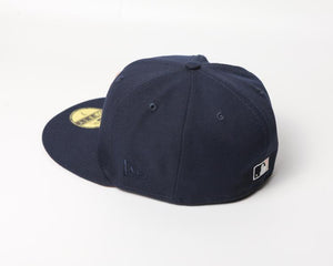 NEW ERA - Accessories - NY Yankees 1999 WS Custom Fitted - Navy/Blush