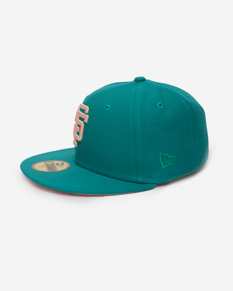 NEW ERA - Accessories - SF Giants 1989 WS Custom Fitted - Green/Blush