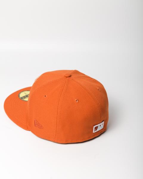 NEW ERA - Accessories - Texas Rangers 2011 WS Custom Fitted - Orange/Peach