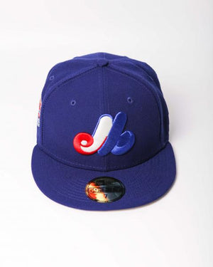NEW ERA - Accessories - Montreal Expos 35th Anniv. Custom Fitted - Royal/Chrome White