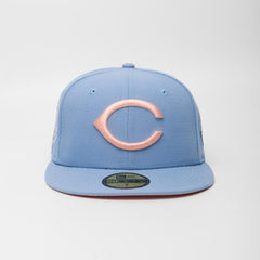New Era Cincinnati Reds 1953 Cooperstown All-Star Patch 59FIFTY Fitted Hat  - Navy Blue
