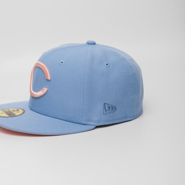 cotton candy blue jays hat