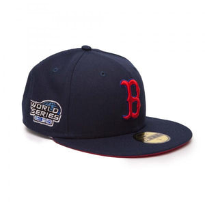 NEW ERA - Accessories - Boston Red Sox 2004 WS Custom Fitted - Navy/Red