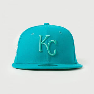 NEW ERA - Accessories - Kansas City Royals 2012 All Star Custom Fitted - Teal/Mint