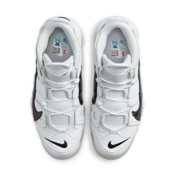 Nike - Men - Air More Uptempo '96 - White/Black – Nohble Nike - Men - Air More Uptempo '96 - White/Black – Nohble