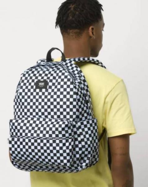 Checkerboard Vans Backpack Uk Vans Authentic Black Old Skool