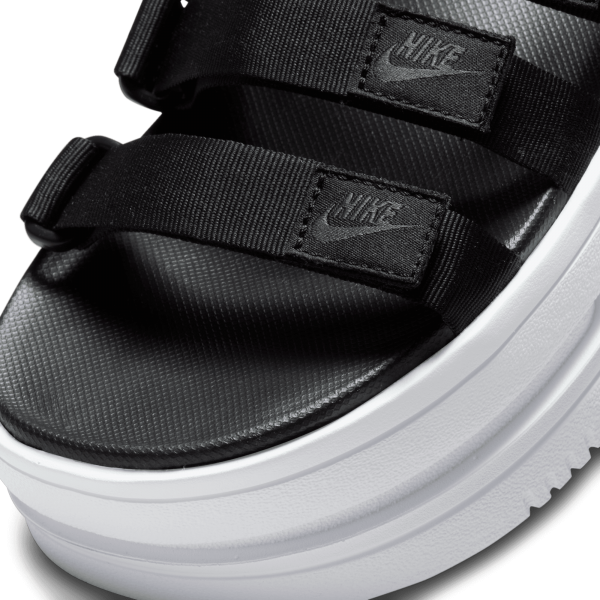 Alfabet Gemengd vijandigheid Nike - Women - Icon Classic Sandal - Black/White - Nohble
