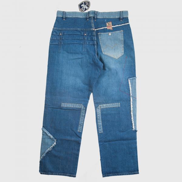 Men's Patchwork Jeans | Black Jeans Denim | Denim Jeans Pants | Oversized  Pants - High - Aliexpress