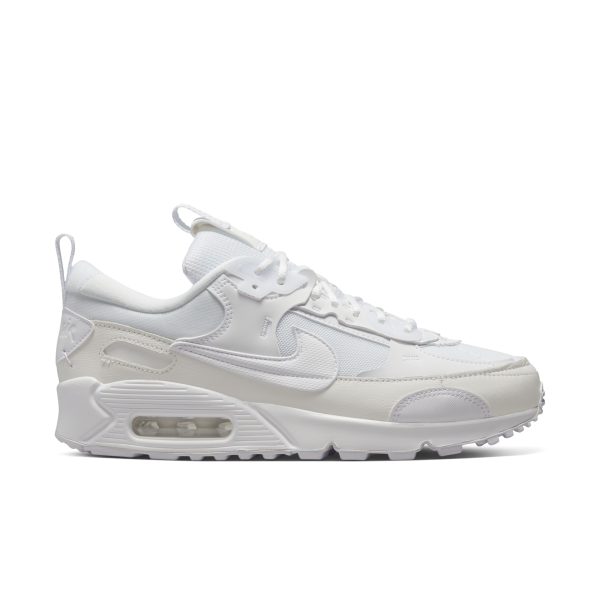 Nike - Women - Air Max 90 Futura - White Mono – Nohble Nike - Women - Air Max 90 Futura - White Mono – Nohble