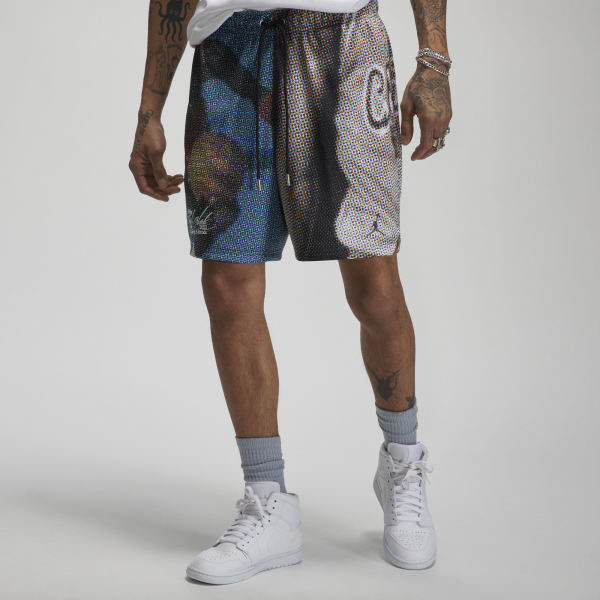 Jordan Men Flight Heritage Photo Short Black Nohble