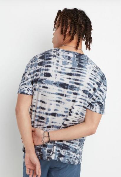 Champion Tie-dyed T-shirt in Blue for Men