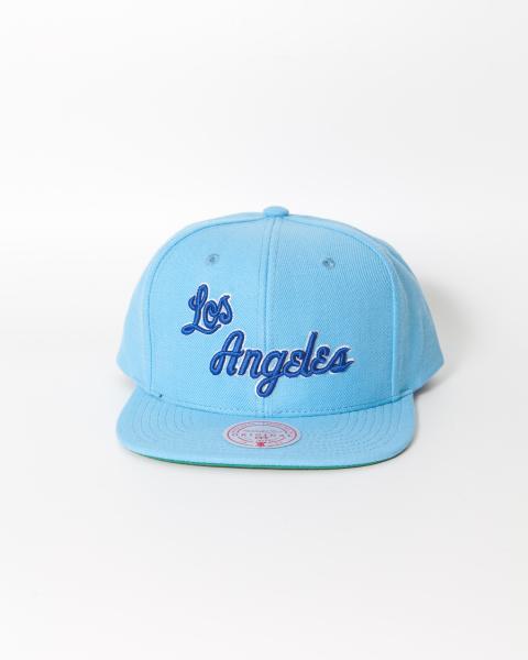 Los Angeles Clippers Mitchell & Ness Blue Linen Snapback Blue - The Locker  Room of Downey