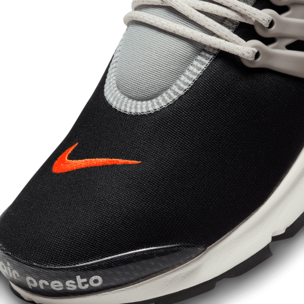Nike presto black and 2025 orange