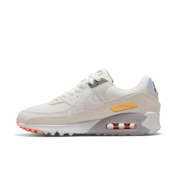 Nike - Women - Air Max 90 - Summit White/Pro Green – Nohble Nike - Women - Air Max 90 - Summit White/Pro Green – Nohble