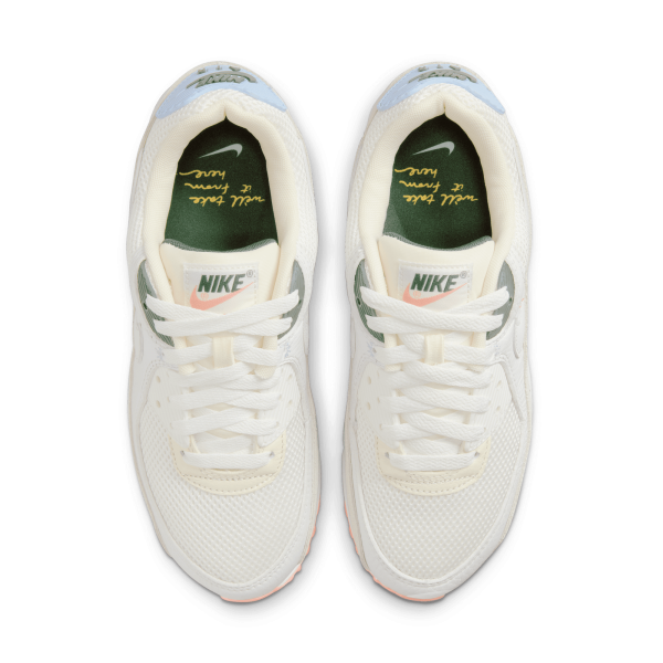 Nike - Women - Air Max 90 - Summit White/Pro Green