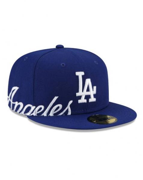 Los Angeles Dodgers New Era Team Split Pullover Hoodie - Royal