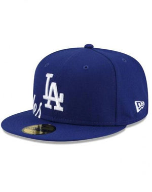 NEW ERA - Accessories - LA Dodgers Side Split Fitted - Royal/White