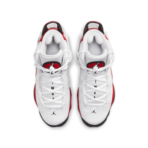 Jordan - Boy - GS 6 Rings - White/Black/University Red