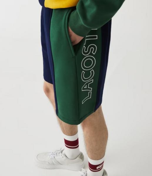 Lacoste - Men - Tricolor Shorts - Navy/Red/Green