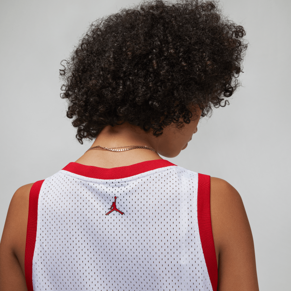 Jordan - Women - Heritage Dress - White/Gym Red/Black Nohble Jordan - Women - Heritage Dress - White/Gym Red/Black Nohble