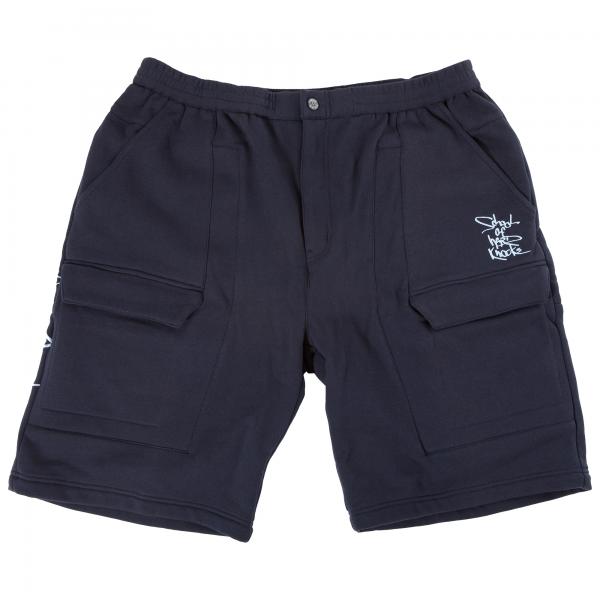 Vintage - Men - SOHK cargo sweat shorts - Navy