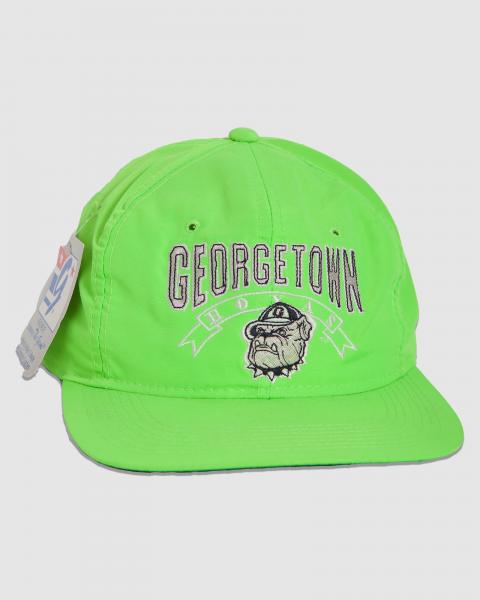 Vintage - Men - Game Georgetown Neon Snapback - Neon Green