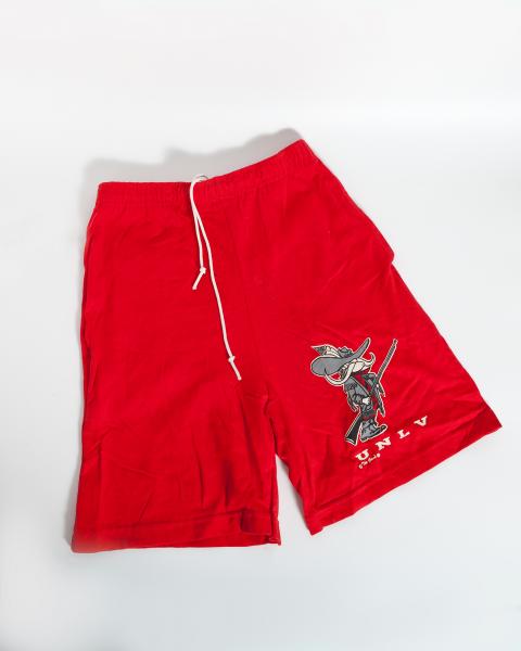 Vintage - Men - Game UNLV Long Shorts - Red