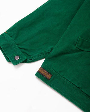 Vintage - Men - Phenom Jeans Denim Jacket - Green/Tan