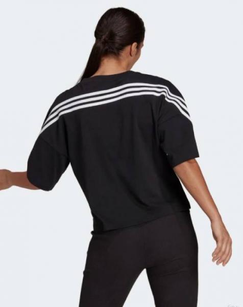 adidas - Women - Sportswear Three Stripes Tee - Black
