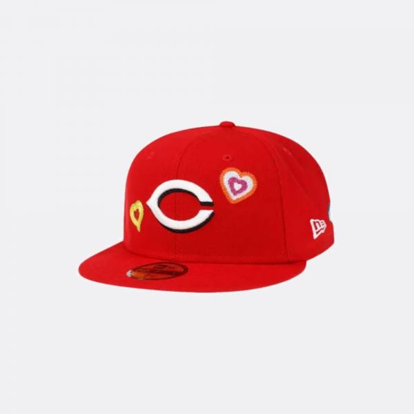 New Era, Accessories, Cincinnati Reds Throwback Mlb Hat